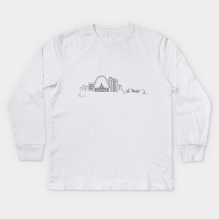 St. Louis City Signature Kids Long Sleeve T-Shirt